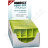 Dvkova na lky - zelen ANABOX denn box COMPACT