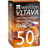 Wellion VLTAVA GALILEO test.prouky glukza 50ks