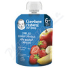 Gerber Natural Jablko bann a jahoda kaps.90g 6M+