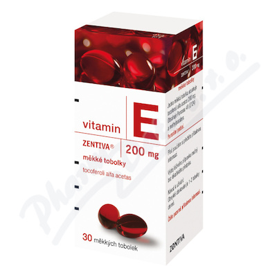 Vitamin E 200 Zentiva por.cps.mol.30x200mg