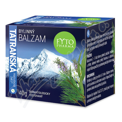 Tatransk prdukov sms balzm 40g Fytopharma