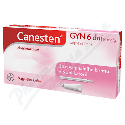 Canesten Gyn 6 dn 0.01g-g vag.crm 35g+apl