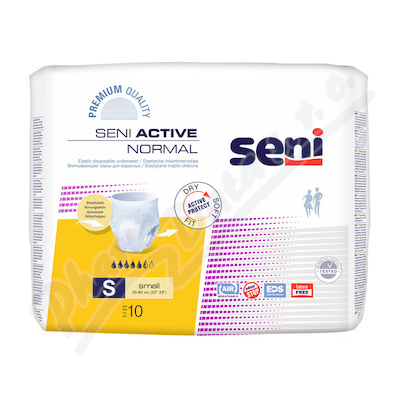 Seni Active Normal Small ink.plen.kalhotky 10ks