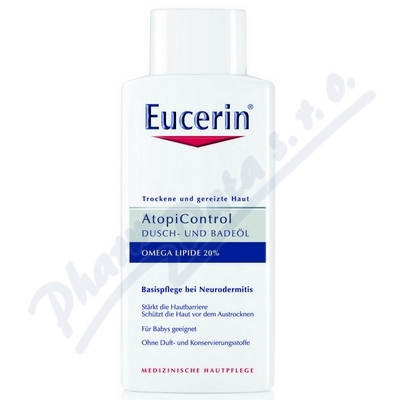 Eucerin AtopiControl sprch.olej such zarud.400ml