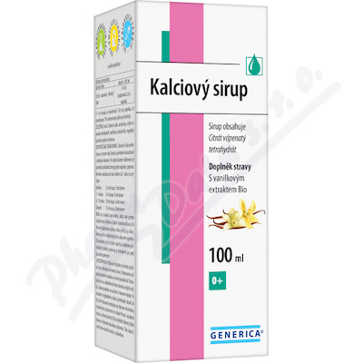 Kalciov sirup Generica 100ml