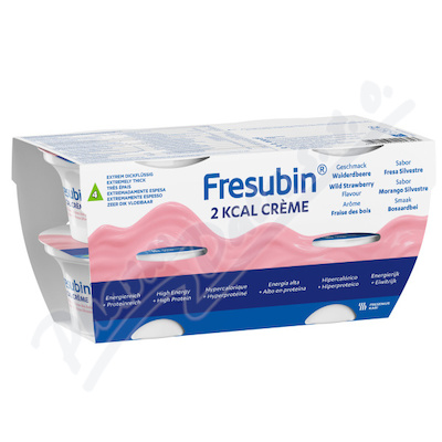 Fresubin 2kcal creme lesn jahoda por.sol.4x125g