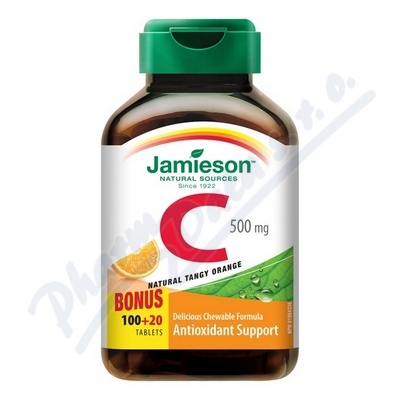 JAMIESON Vitamn C 500mg pomer.cucac tbl.100+20