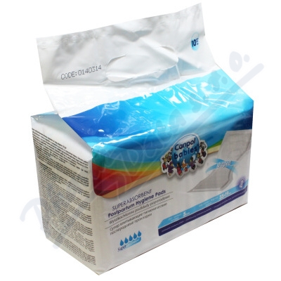 Canpol babies Vloky porod.superabsorbn 10ks