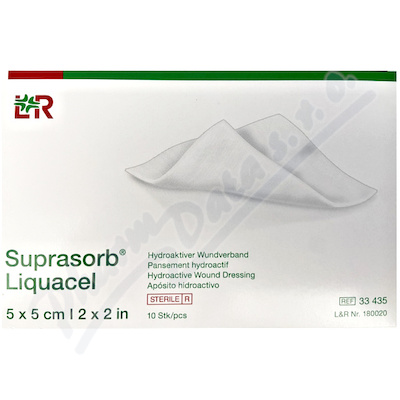 Kryt Suprasorb Liquacel steriln 5x5cm 10ks