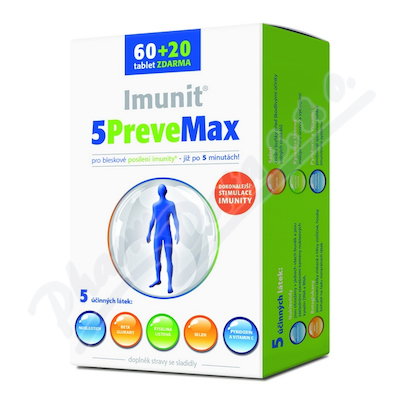 5PreveMax Imunit nukleotidy+betaglukan tbl.60+20