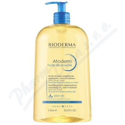 BIODERMA Atoderm sprchov olej 1 l