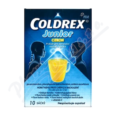 Coldrex Junior Citron 300mg-5mg-20mg scc.10 I