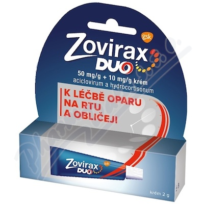 Zovirax Duo 50mg-g+10mg-g crm.1x2g II