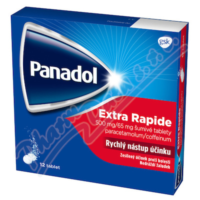 Panadol Extra Rapide 500mg-65mg tbl.eff.12 I