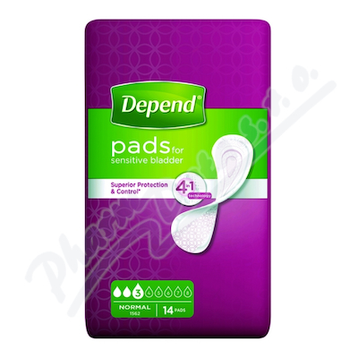 Depend Pads Normal inkont.vloky eny 14ks