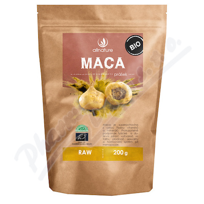 Allnature Maca prek RAW BIO 200g