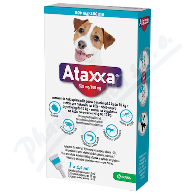 Ataxxa pro psy 4-10kg spot-on 1x1ml