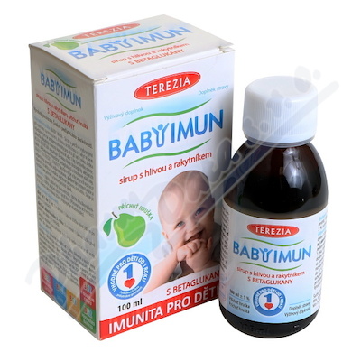 BABY IMUN sirup s hlvou a rakytnkem HRUKA 100ml