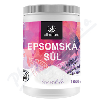 Allnature Epsomsk sl Levandule 1000g