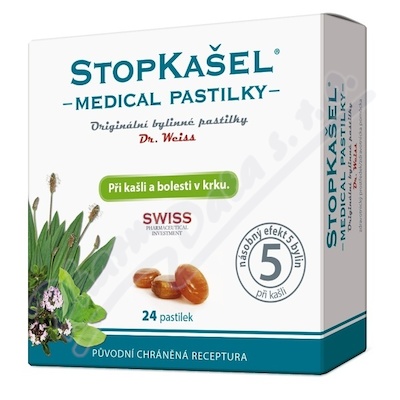 STOPKAEL Medical pastilky Dr. Weiss 24 pastilek