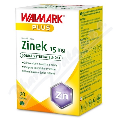 Walmark Zinek 15mg tbl.90