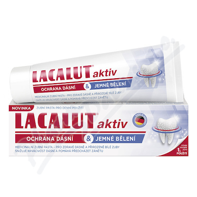 Lacalut Aktiv ochr.dsn&jem.blen zub.pasta 75ml
