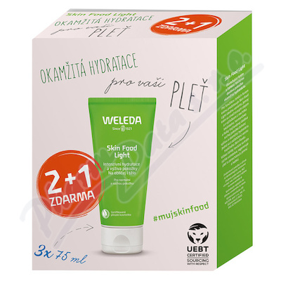 WELEDA SET Skin Food Light Multipack 2+1