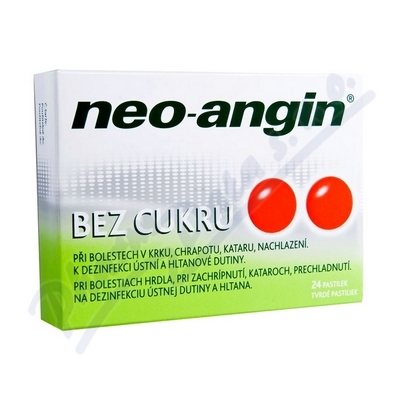 Neo-angin bez cukru 1.2mg-0.6mg-5.72mg pas.24