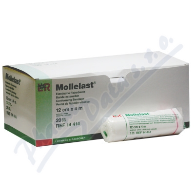 Obin.elast.fix.Mollelast 12cmx4m v celofnu 1ks