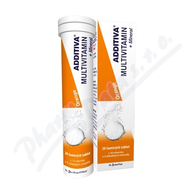 Additiva multivitamin+mineral Orange um.tbl.20