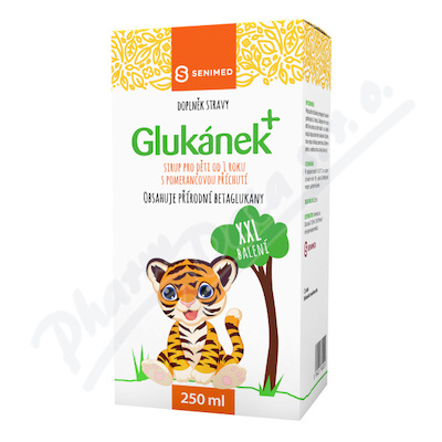 Gluknek+ sirup pro dti 250ml