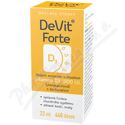 DeVit Forte gtt. 22ml 440 dvek 1500 I.U.