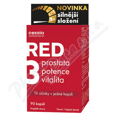 Cemio RED3 cps.90 Novinka ČR-SK