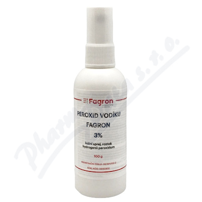 Peroxid vodku Fagron 3% drm.spr.sol.100g