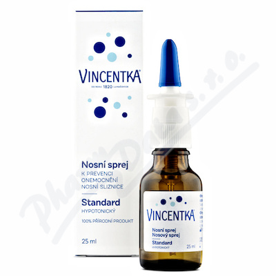 Vincentka nosn sprej STANDARD hypotonick 25ml