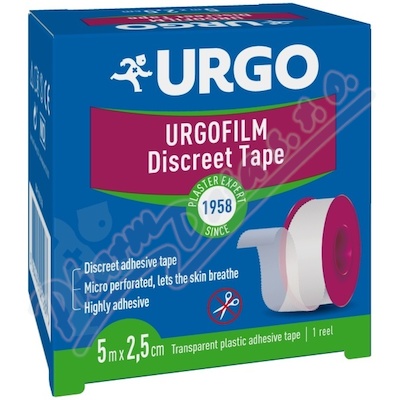 URGO FILM Transparentn nplast 2.5cmx5m NOV