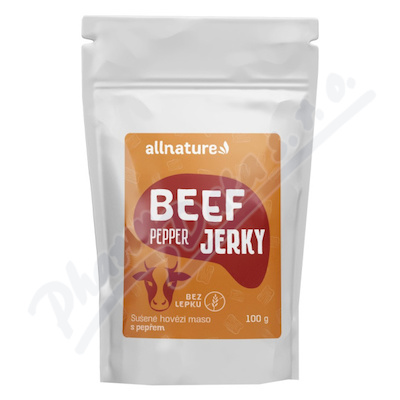 Allnature BEEF Pepper Jerky 100g