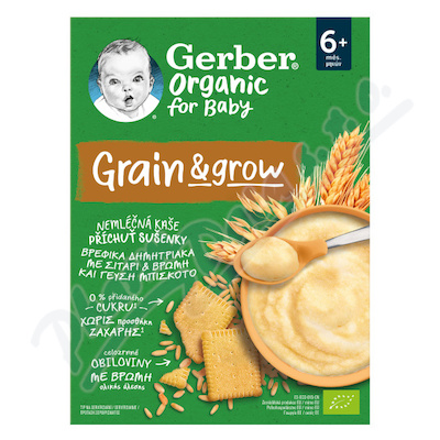 Gerber Nemln kae s pch.suenky BIO 200g 6M+