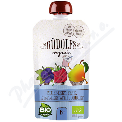 Rudolfs Borv.hru.malin.jogurt kapsi.BIO 110g 6M