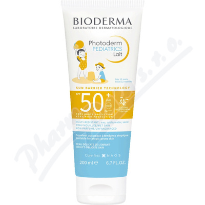 BIODERMA Photoderm PEDIATRICS mlko SPF50+ 200ml
