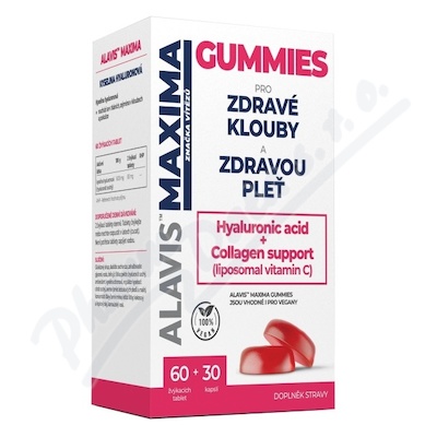 ALAVIS MAXIMA GUMMIES vk.tbl.60 + cps.30 vit. C