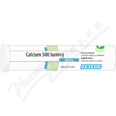 Calcium 500 umiv forte Generica eff.tbl.20