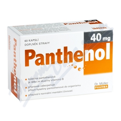 Panthenol cps.60x40mg Dr.Mller