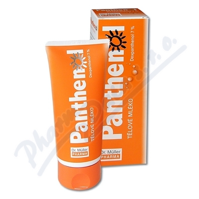 Panthenol tlov mlko 7% 200ml Dr.Mller