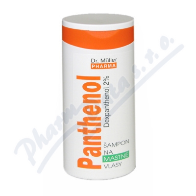 Panthenol ampon na mastn vlasy 250ml Dr.Mller