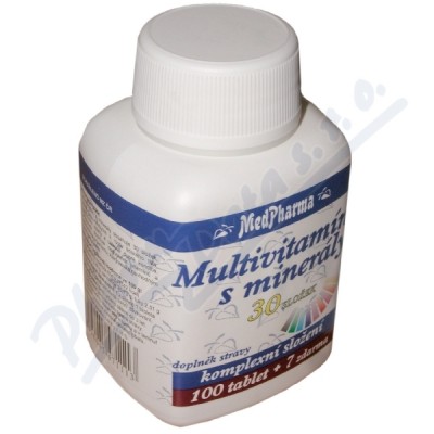 MedPharma Multivitamn s minerly 30sloek tbl.107