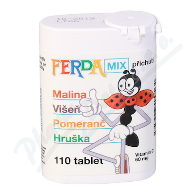 C vitamin 60mg Ferda Mix 35g tbl.110