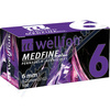 Wellion MEDFINE jehly inz. pera 0. 25x6mm 31G 100ks