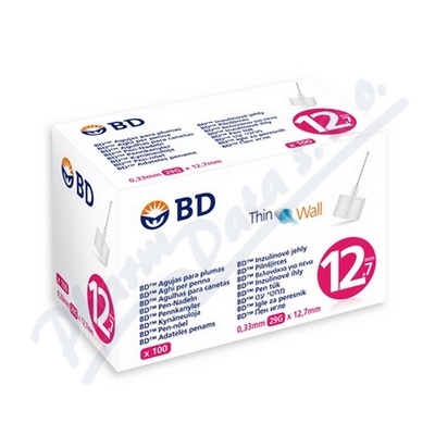 Inzulinov jehly BD 0.33x12.7mm(29G)100ks