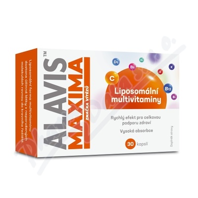 ALAVIS MAXIMA Liposomln vitaminy cps.30